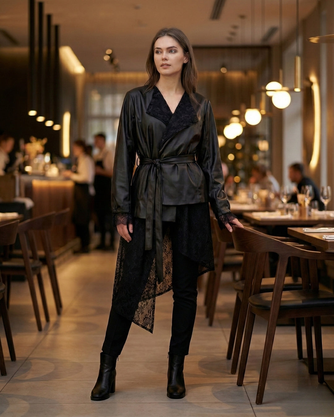 Own The Moment in Leather