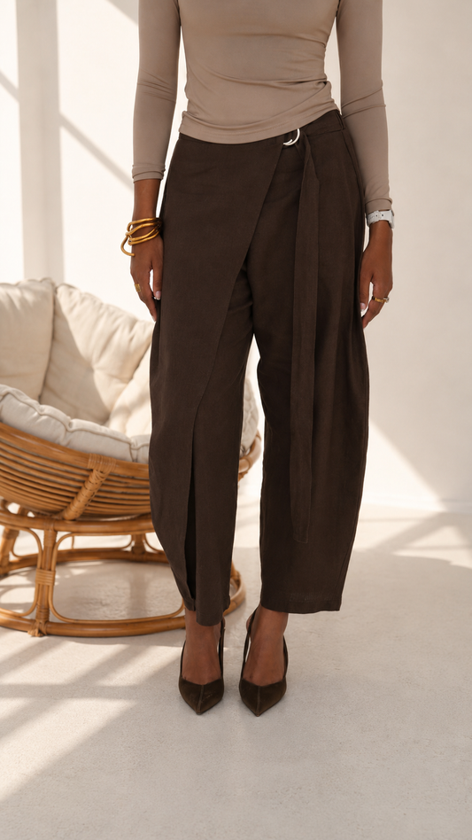 Linen Ballon Pants