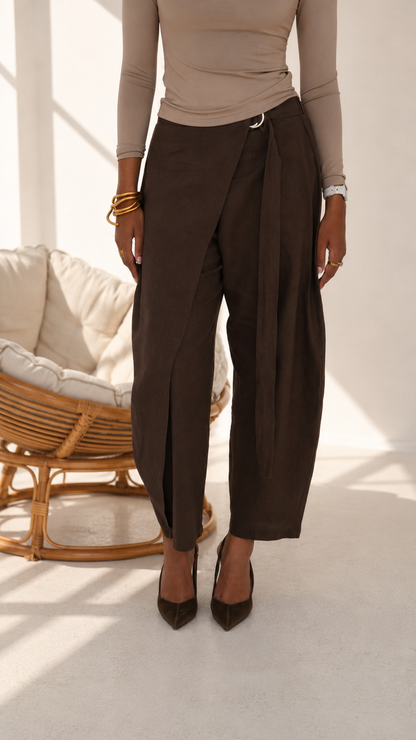 Linen Ballon Pants