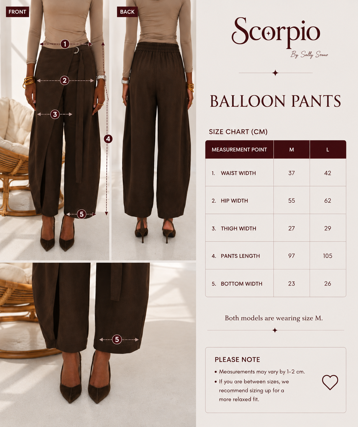 Linen Ballon Pants
