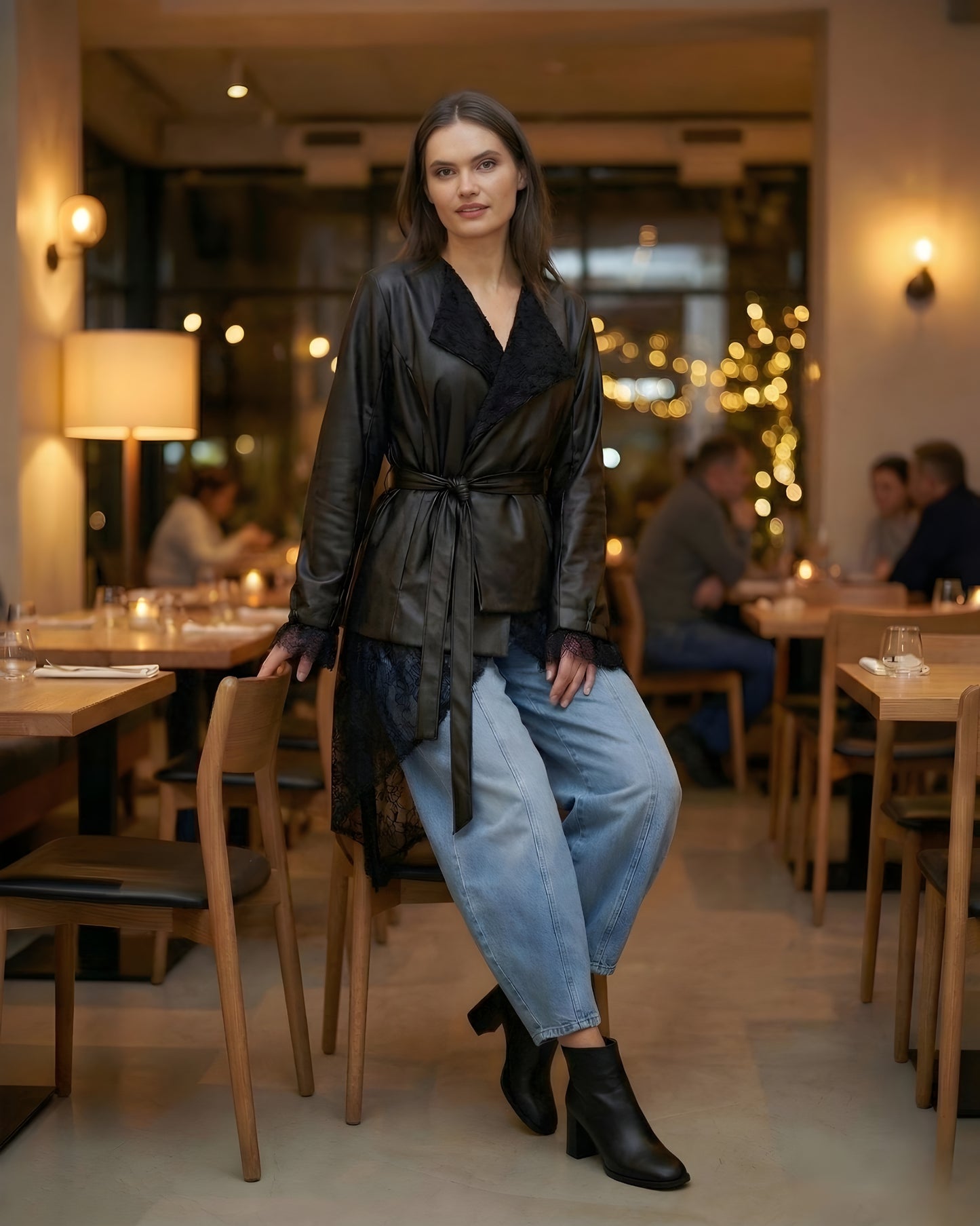 Own The Moment in Leather