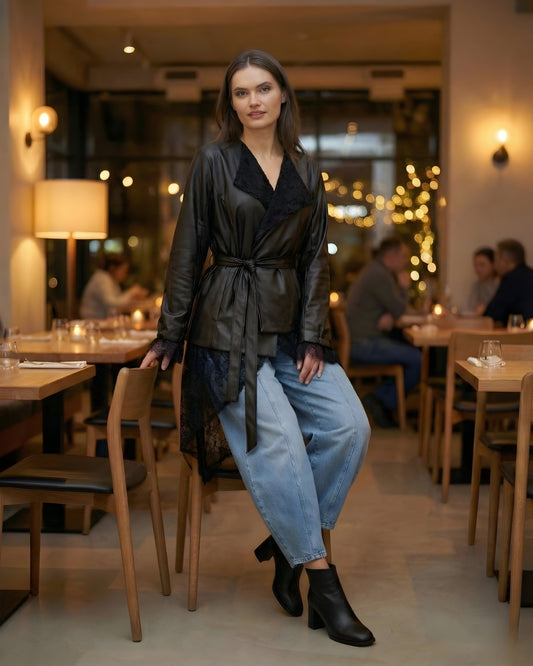 Own The Moment in Leather