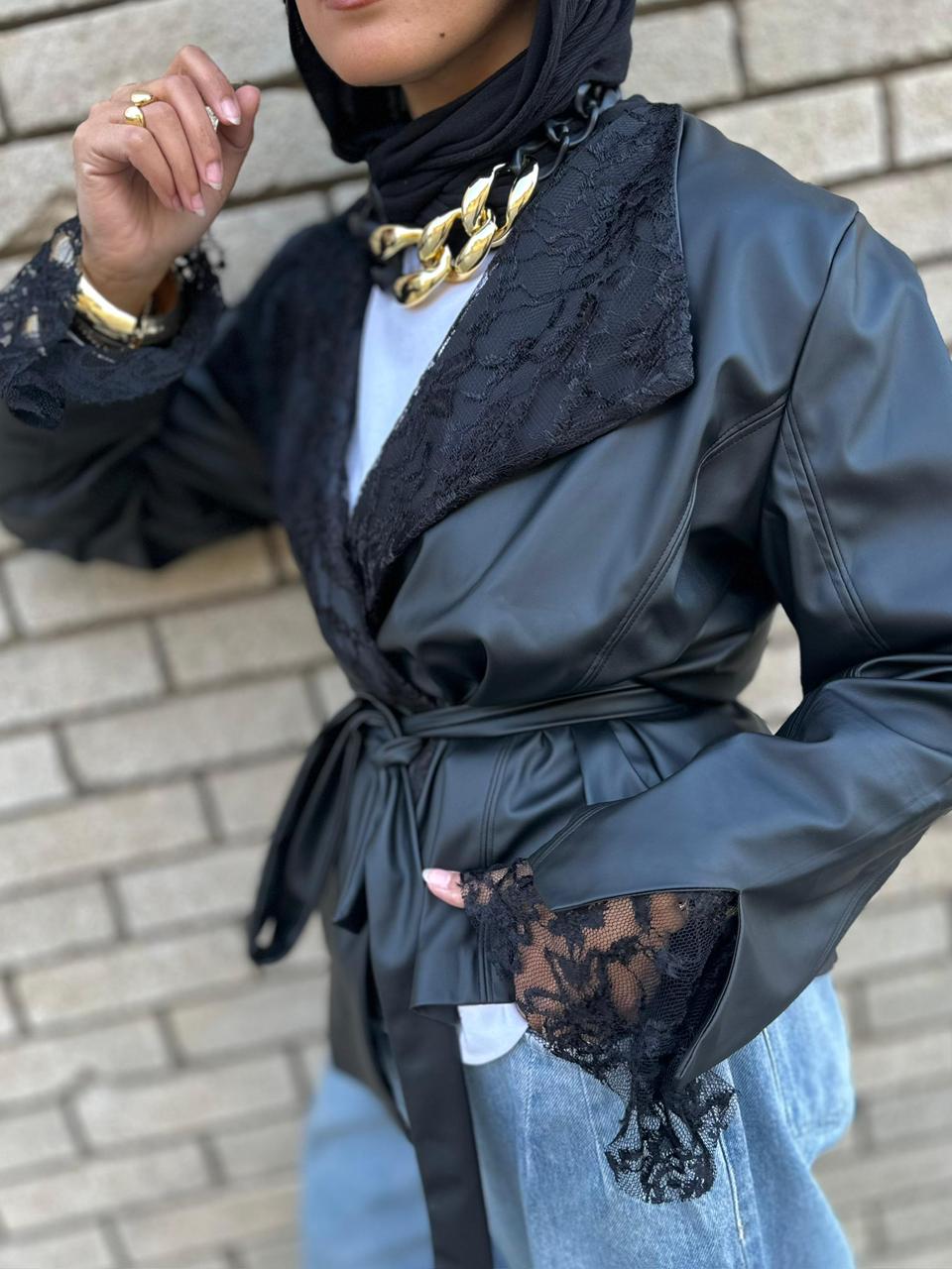 Own The Moment in Leather